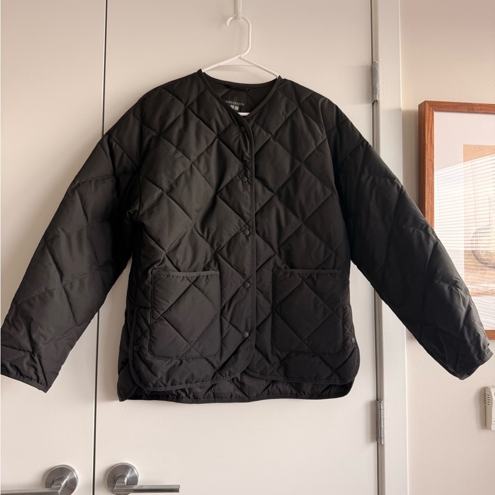 Black Quilted Jacket
